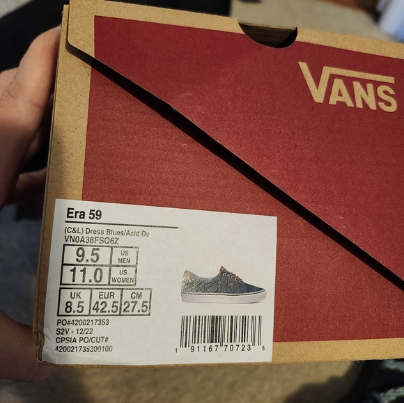 Vans Men's Navy Casual Shoes - Picture 4 of 4